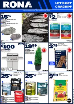 Preview of leaflet Rona weekly flyer from shop Rona is valid from Apr 23, 2026