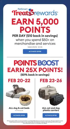 Preview of leaflet Flyer / circulaire from shop Petsmart is valid from Feb 02, 2026