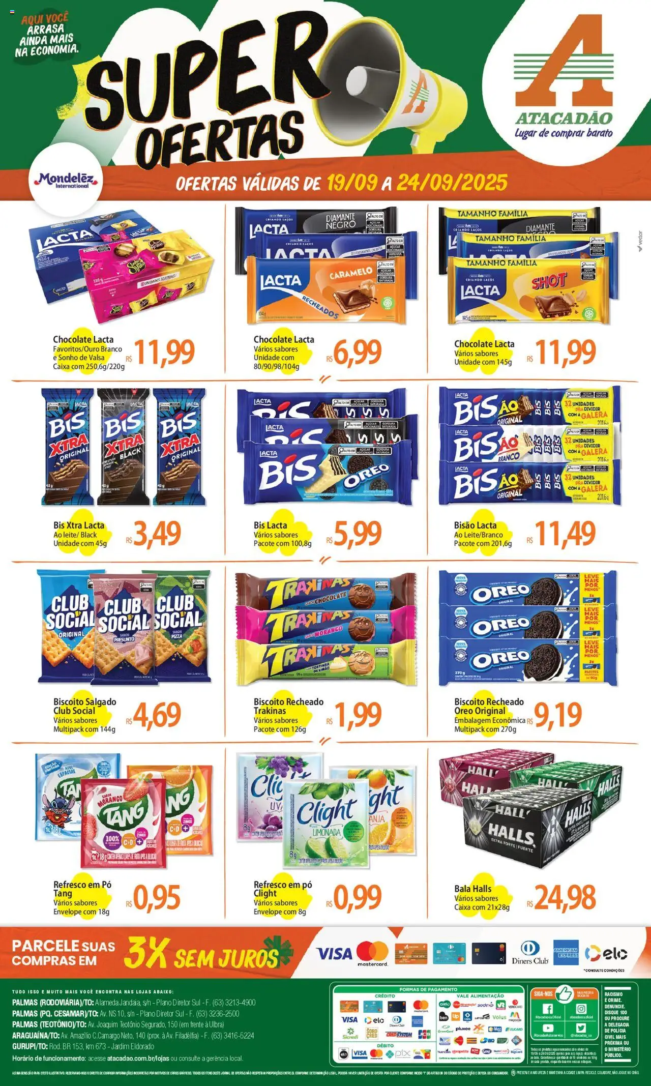 Atacadão folheto "Ofertas - TO" válido a partir de 19/09/2025 - número de página 1