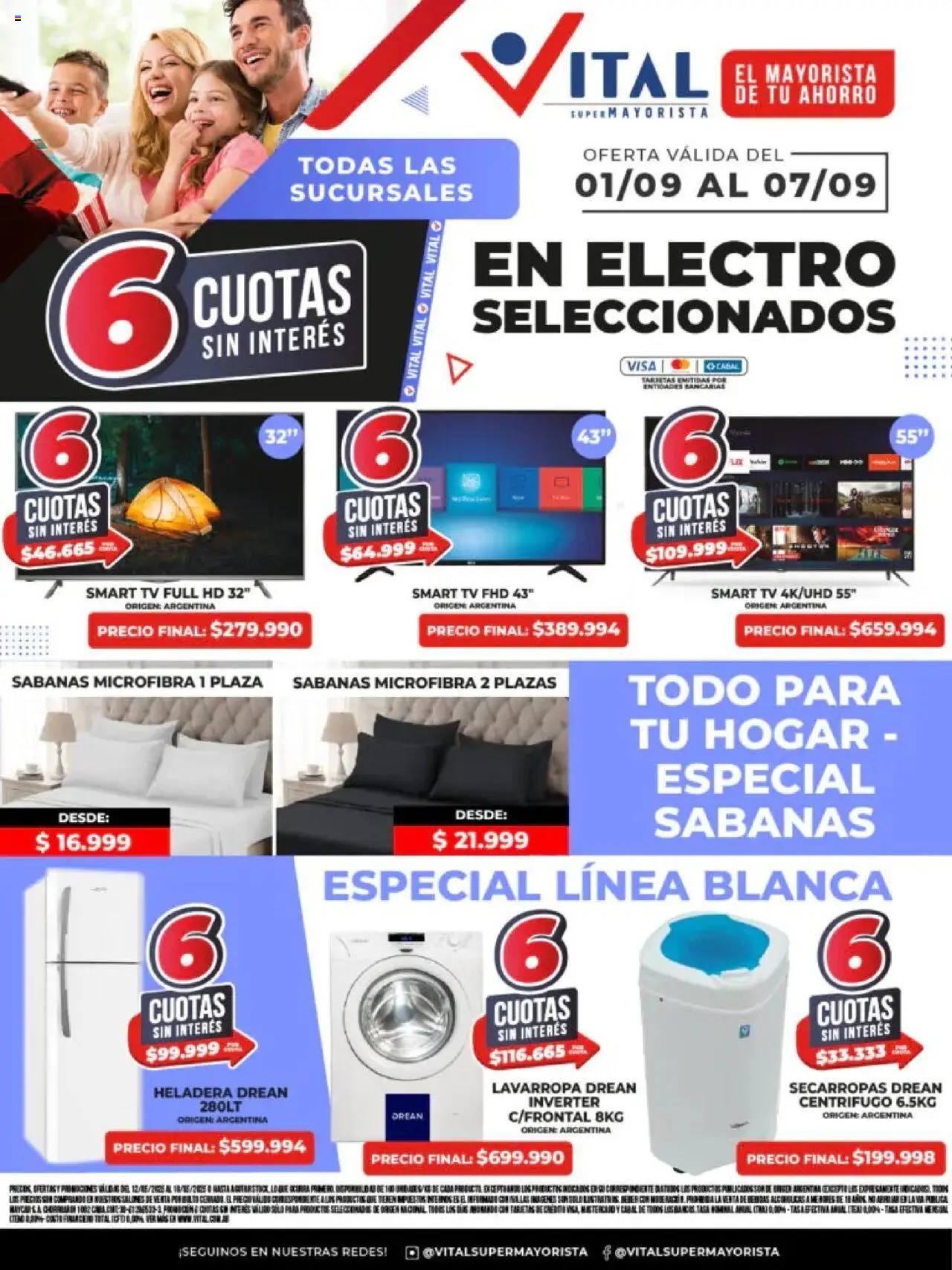 Vital Ofertas nonfood del 01/09/2025 >> Catálogo