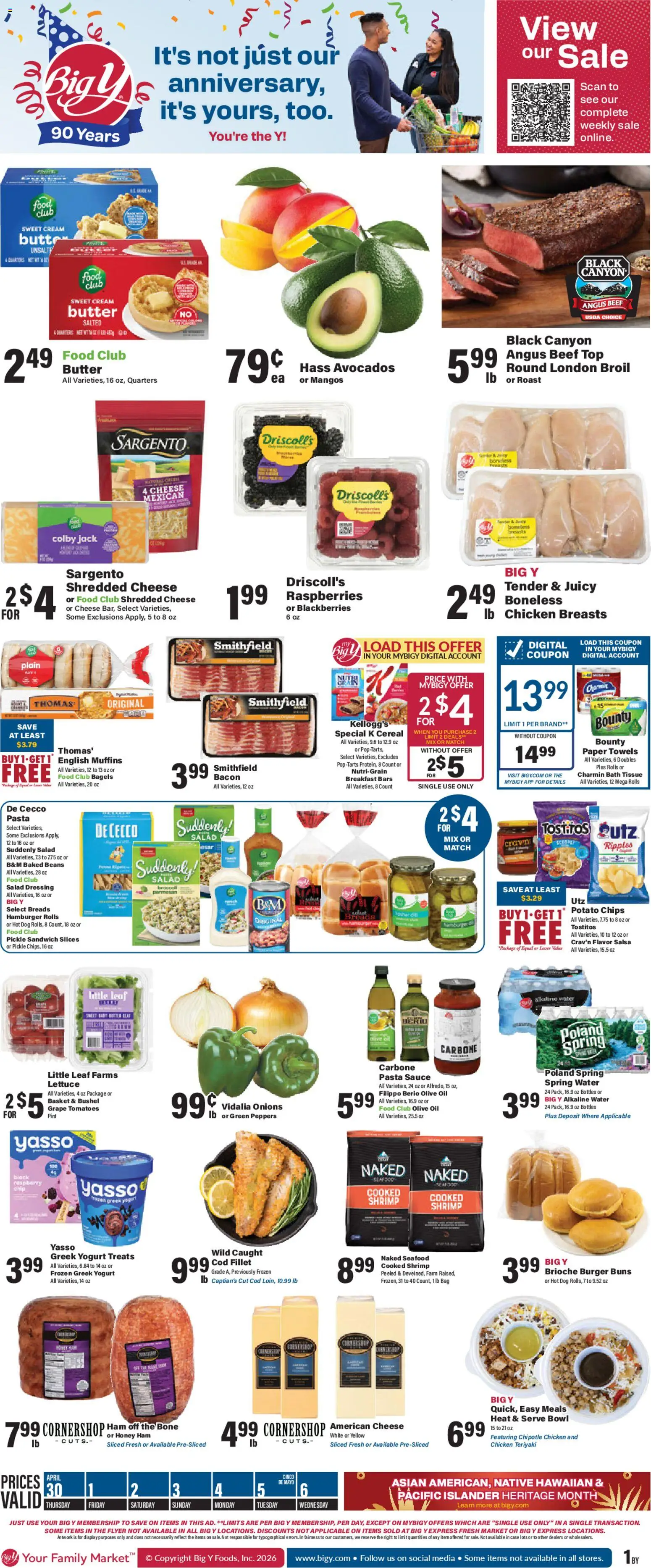 Ad Preview of Big Y Big Y Weekly Ad from 04/30/2026