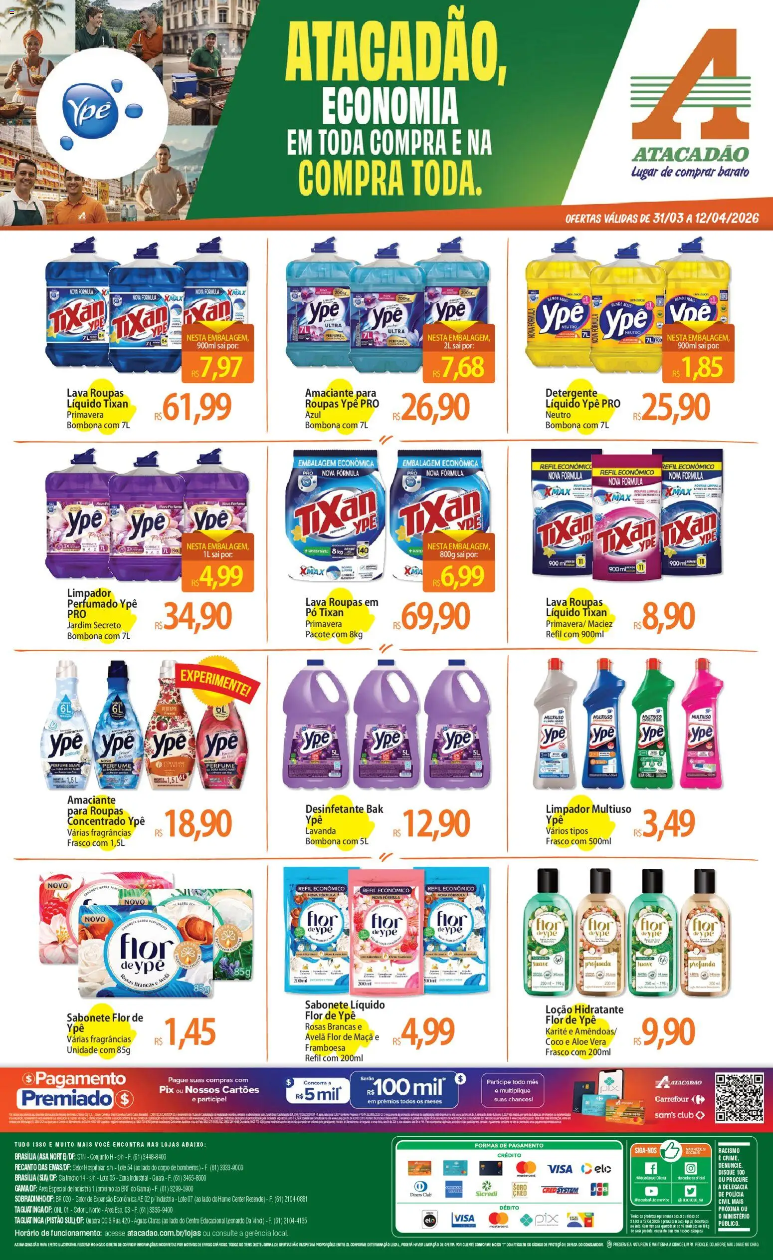 Pré-Visualização do folheto "Atacadão ofertas - DF" da loja Atacadão válido a partir de 31/03/2026