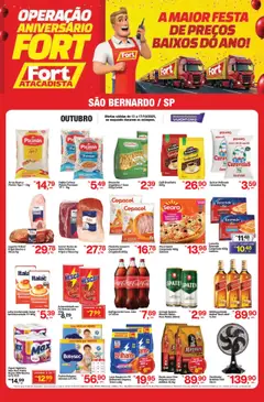 Pré-Visualização do folheto "Ofertas da semana" da loja Fort Atacadista válido a partir de 13/10/2025