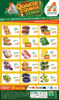 Pré-Visualização do folheto "Ofertas - RS" da loja Atacadão válido a partir de 04/02/2026