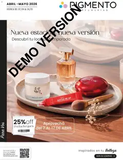 Vista previa del folleto de la tienda Pigmento válido desde el 07/04/2026 