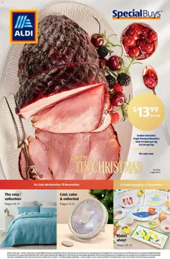 Preview of catalogue Aldi Specials Catalogue from shop Aldi valid 19/11/2025