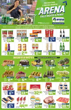 Pré-Visualização do folheto "Ofertas da semana" da loja Arena Atacado válido a partir de 13/10/2025