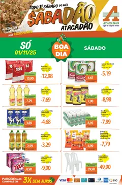 Pré-Visualização do folheto "Ofertas - MT" da loja Atacadão válido a partir de 01/11/2025