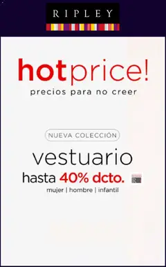 Folleto de la tienda Ripley válido desde el 03.03.2026 
