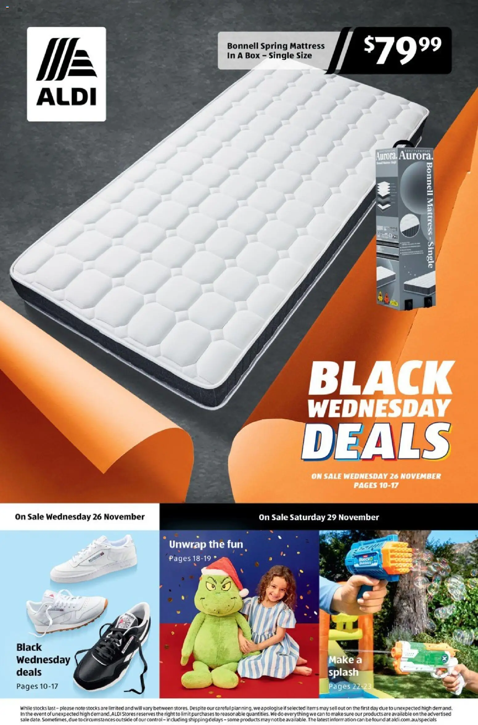 Preview of catalogue Black Friday from shop Aldi valid 26/11/2025