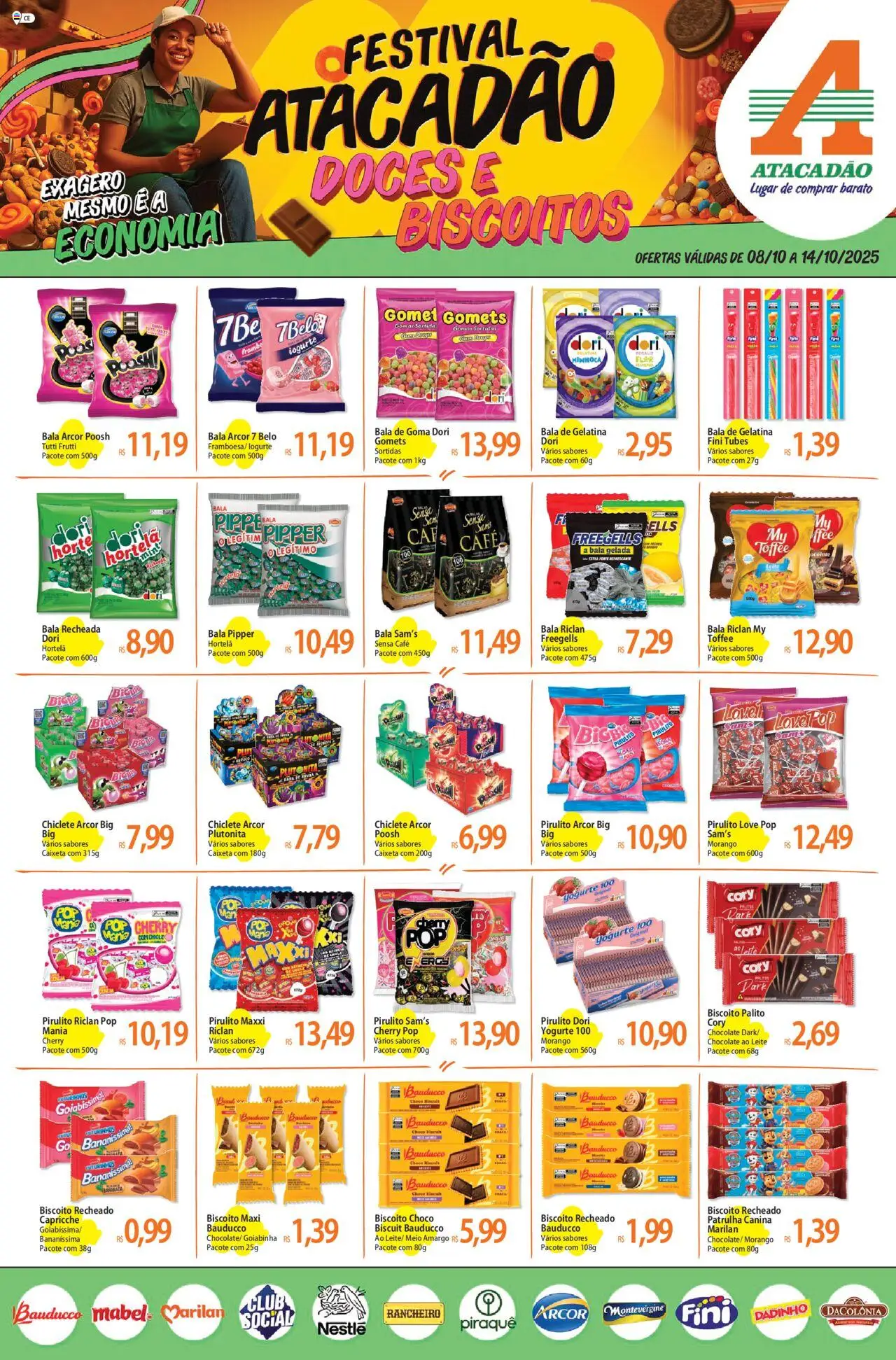 Atacadão folheto "Ofertas - CE" válido a partir de 08/10/2025 - número de página 1