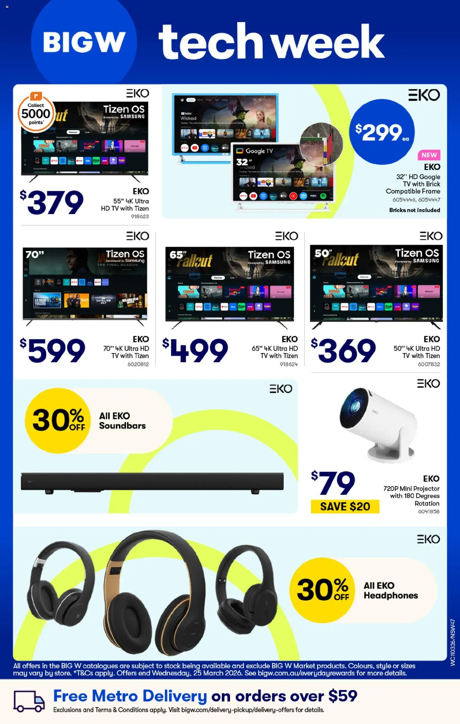 Preview of catalogue Big W Catalogue - Tech week from shop Big W valid 12/03/2026