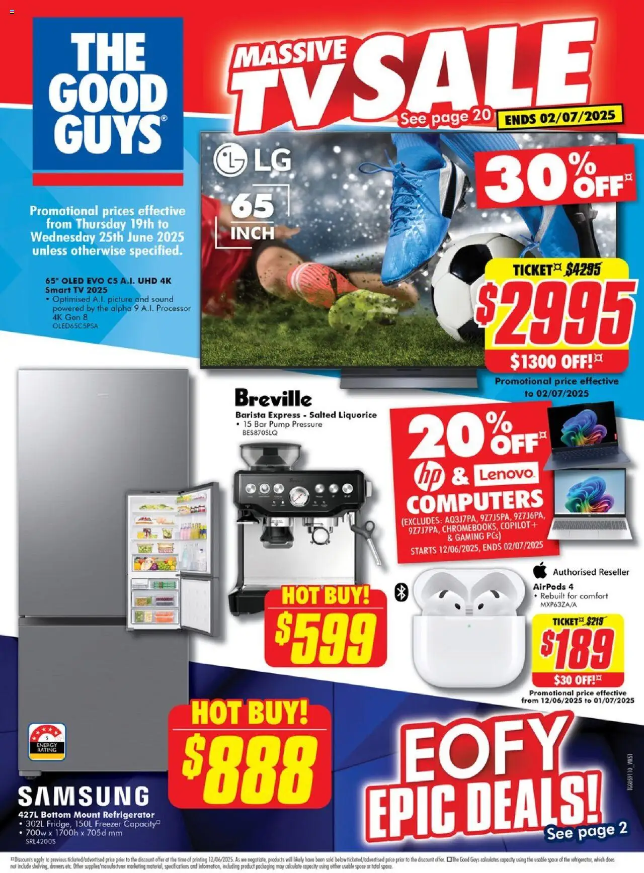 The Good Guys catalogue valid from 18/06/2025 - page 1