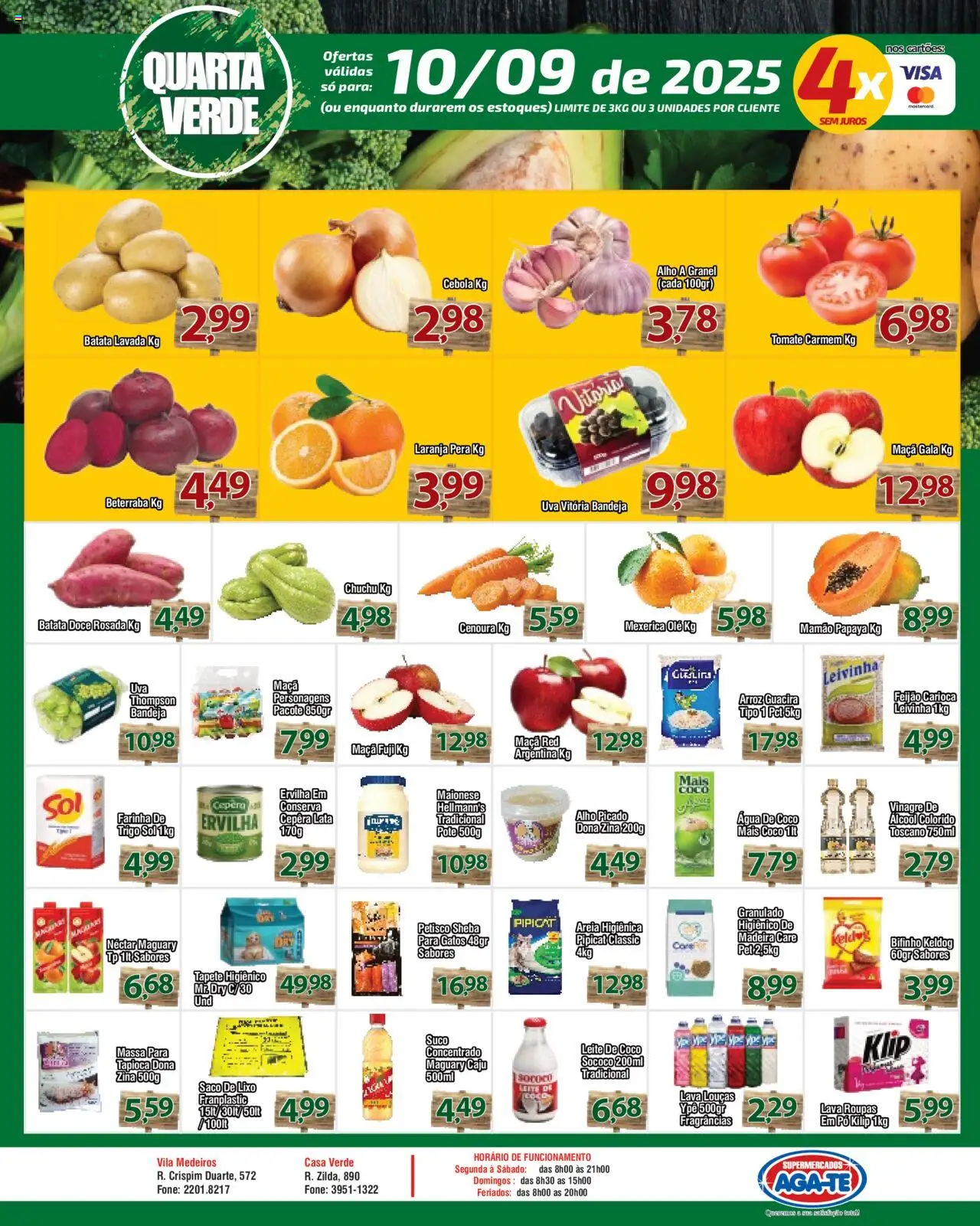 Rede Plus Supermercados folheto "Ofertas da semana" válido a partir de 10/09/2025 - número de página 1