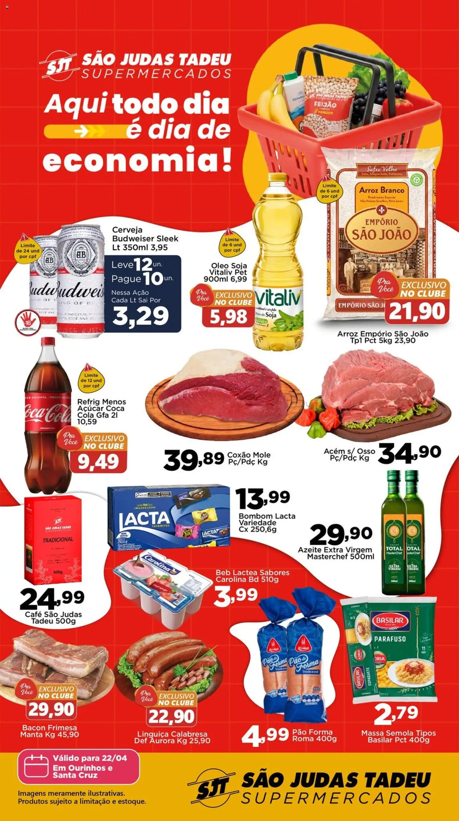 Pré-Visualização do folheto "São Judas Tadeu - Ofertas da semana" da loja São Judas Tadeu válido a partir de 22/04/2026