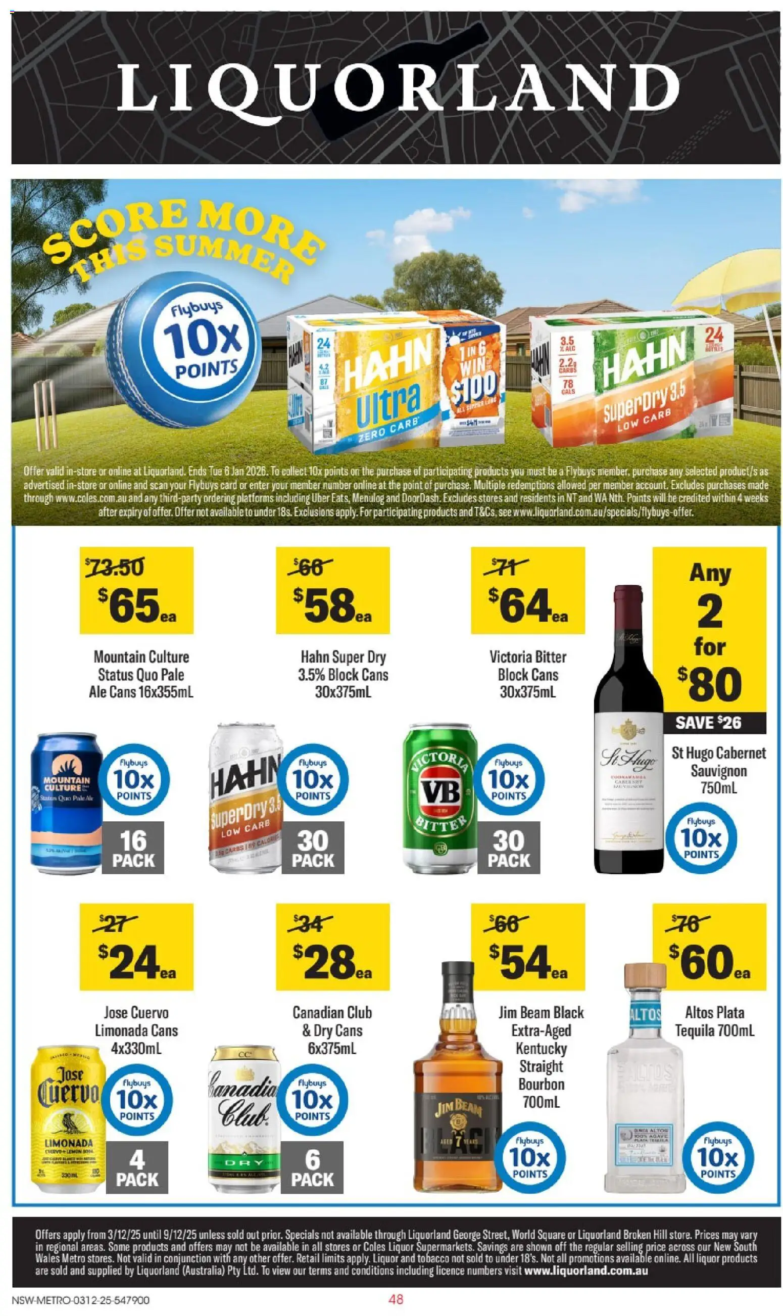 Preview of catalogue Catalogue NSW from shop Liquorland valid 03/12/2025