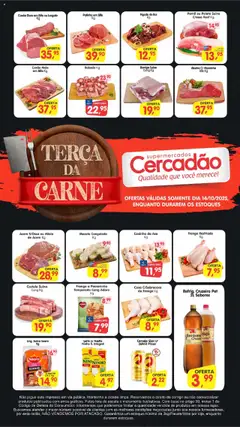Pré-Visualização do folheto "Ofertas da semana" da loja Cercadão válido a partir de 14/10/2025