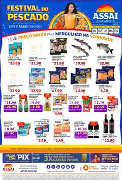 Pré-Visualização do folheto "Assaí Atacadista ofertas - MT" da loja Assaí Atacadista válido a partir de 01/04/2026