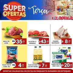 Pré-Visualização do folheto "Ofertas do Dia" da loja Dovale válido a partir de 20/01/2026