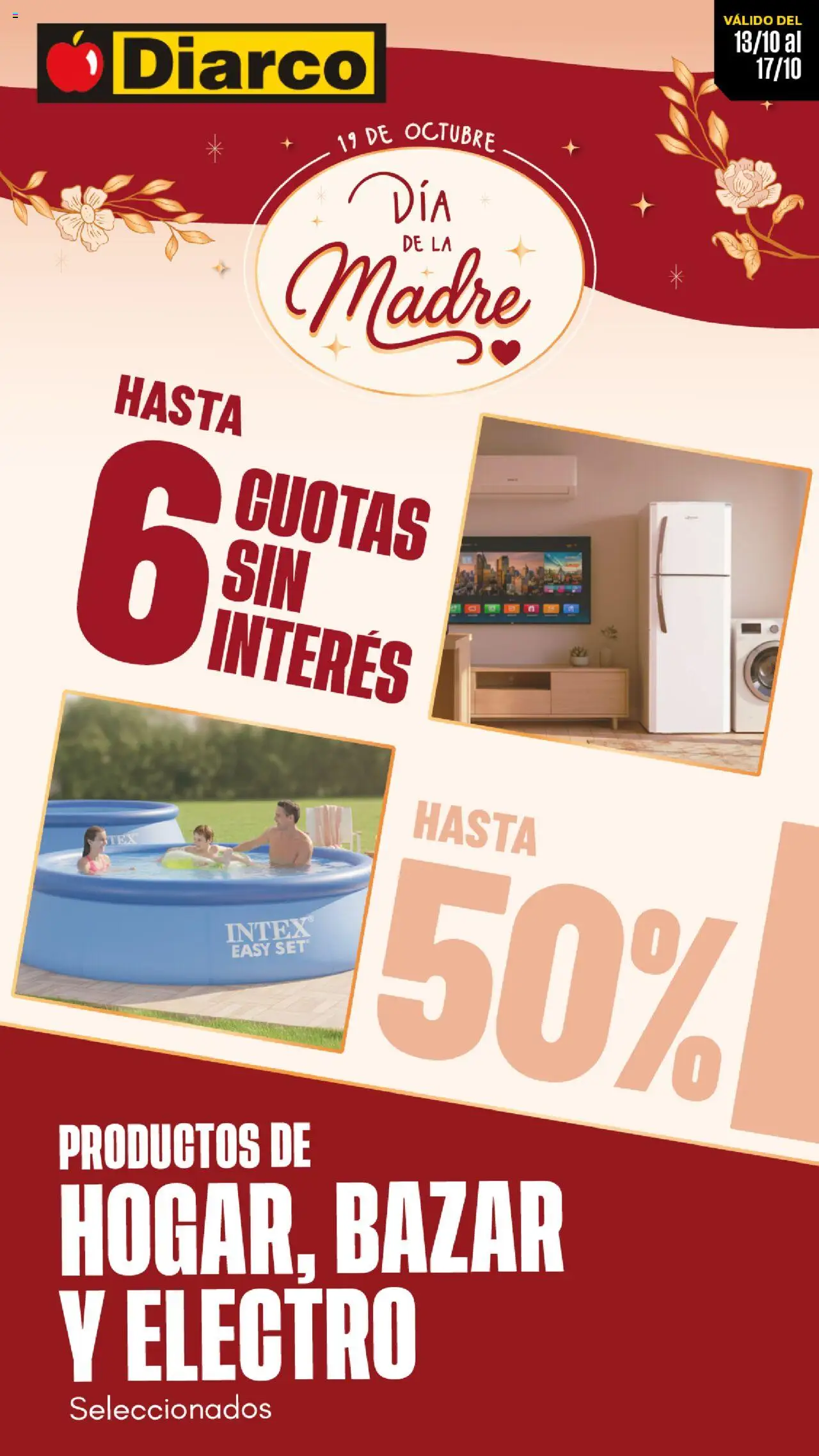 Diarco Ofertas Hogar, Bazar Y Electro del 13/10/2025 Online