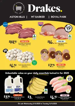 Preview of catalogue Aston Hills, Mt Barker & Royal Park SA from shop Drakes valid 05/11/2025