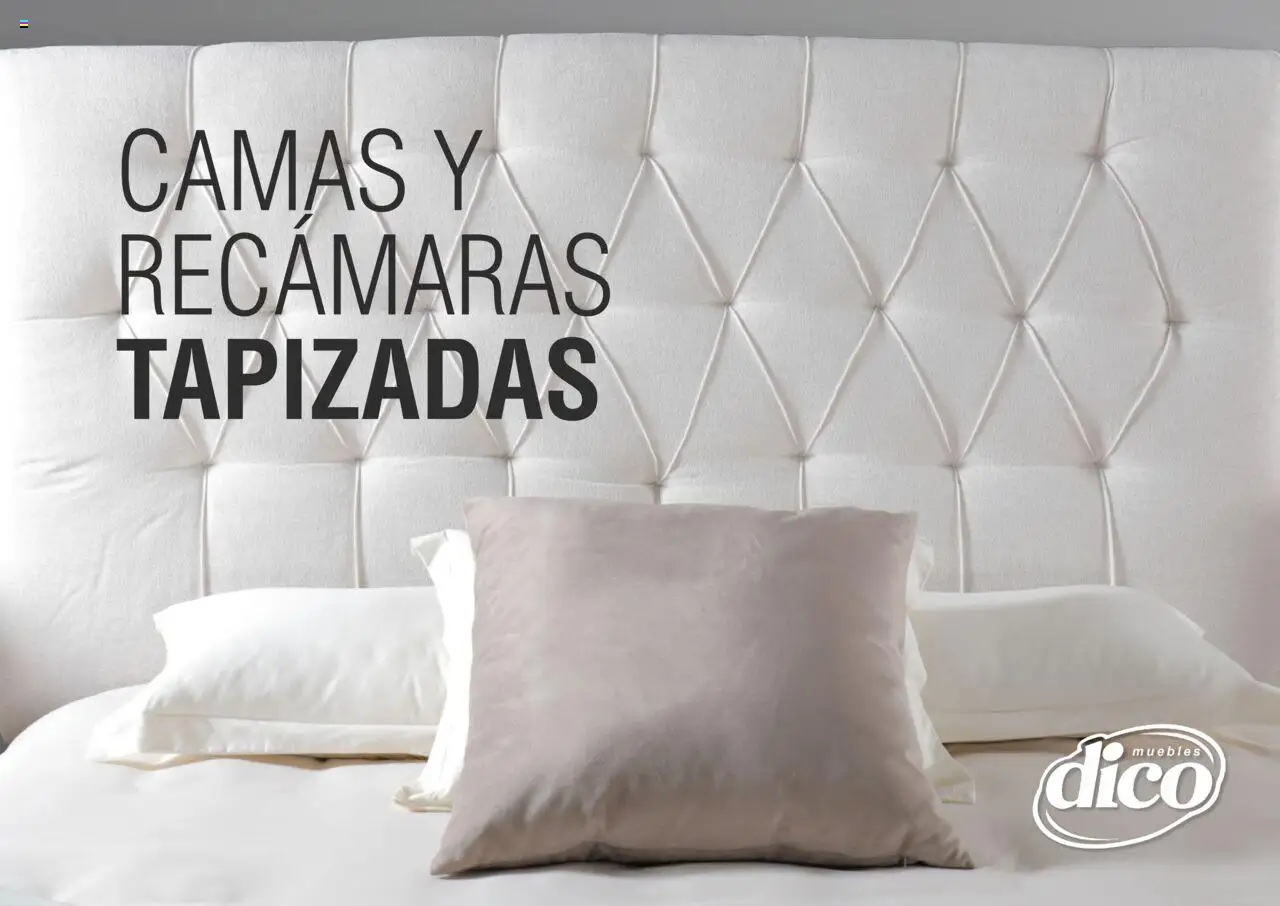 Vista previa las ofertas de la tienda Muebles Dico - Catálogo Camas Tapizadas desde el 12/03/2025 