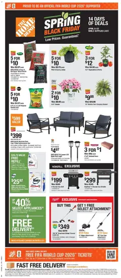 Ad Preview of Home Depot Home Depot Local Ad - NC from 04/09/2026
