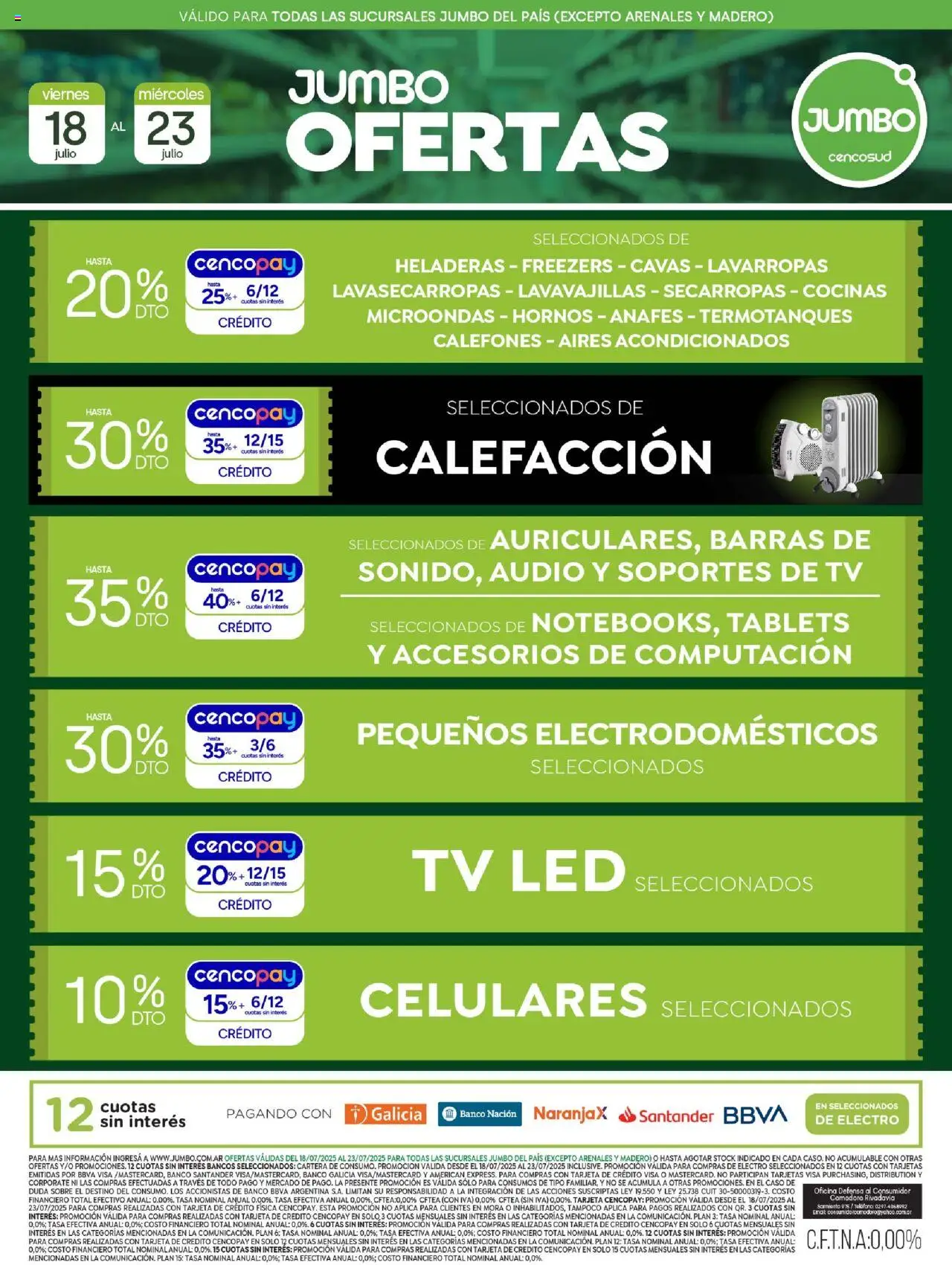 Jumbo Oferta | Electro del 18/07/2025 >> Catálogo