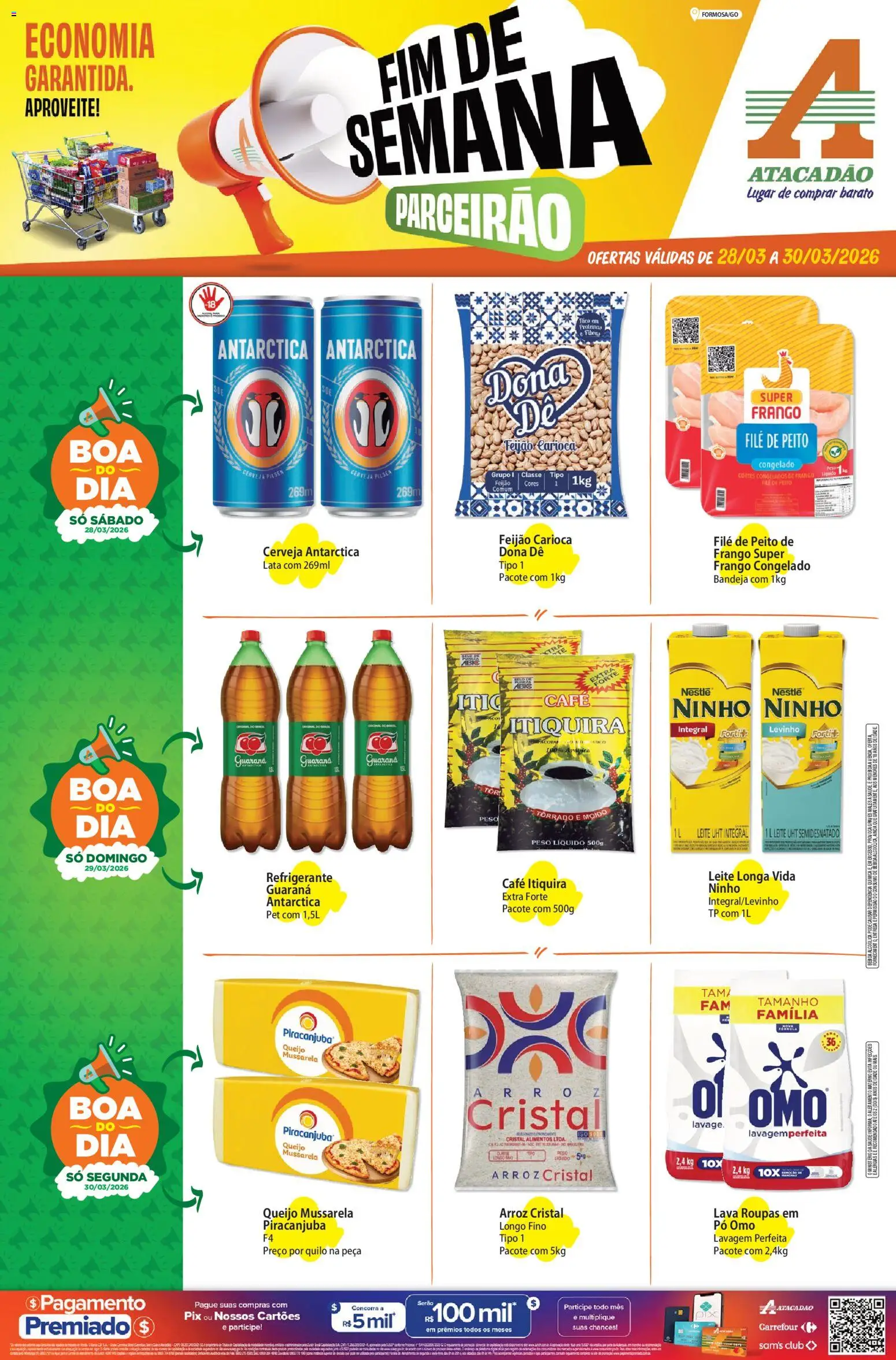 Pré-Visualização do folheto "Atacadão ofertas - GO" da loja Atacadão válido a partir de 28/03/2026