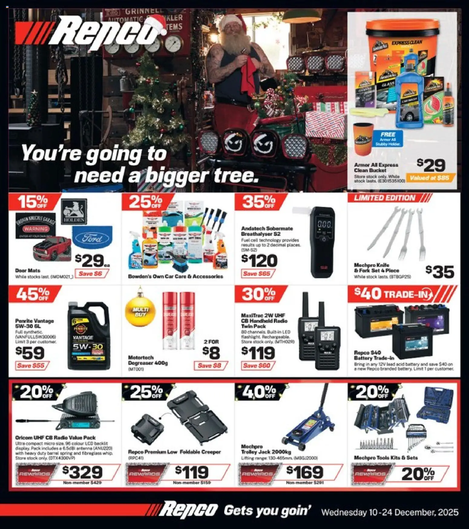 Preview of catalogue Catalogue from shop Repco valid 10 Dec 2025