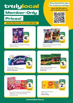 Preview of catalogue Foodworks Truly Local from shop Foodworks valid 08/04/2026