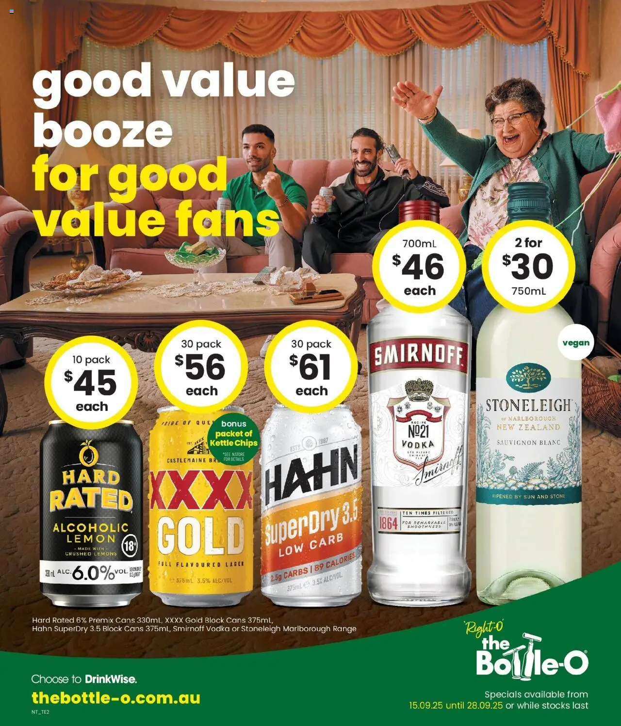The Bottle-O catalogue valid from 14/09/2025 - page 1