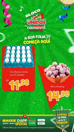 Pré-Visualização do folheto "Ofertas da semana" da loja Supermercados Unidos válido a partir de 12/02/2026