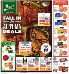 Ad Preview of Lowes Foods Weekly Ad from 10/15/2025