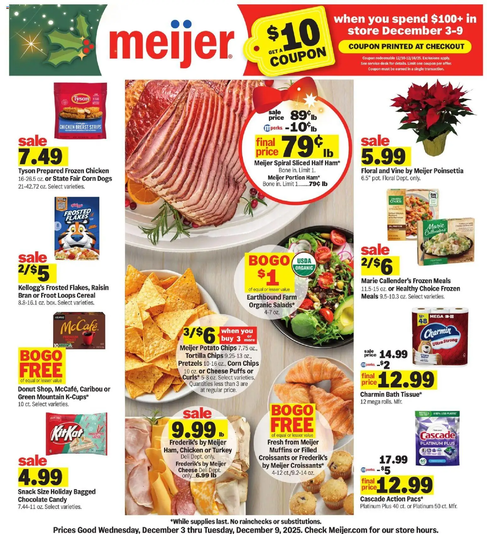 Ad Preview of Meijer Weekly Ad - MI from 12/03/2025
