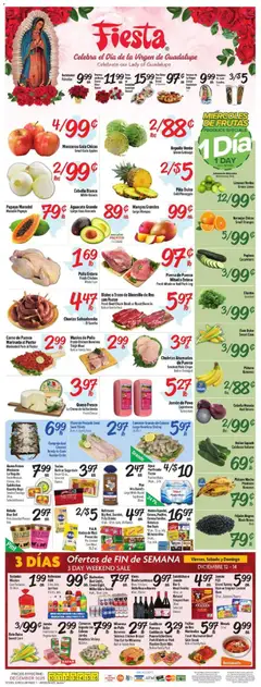 Ad Preview of Fiesta Mart Weekly Ad from 12/10/2025 | Page: 1
