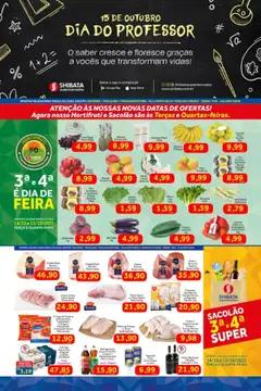 Pré-Visualização do folheto "Ofertas da semana" da loja Shibata válido a partir de 14/10/2025