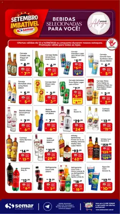 Pré-Visualização do folheto "Ofertas Adega" da loja Semar Supermercado válido a partir de 12/09/2025