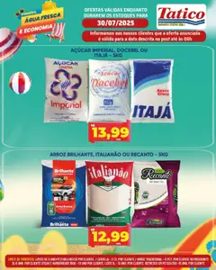 Pré-Visualização do folheto "Ofertas do Dia" da loja Tatico válido a partir de 30/07/2025