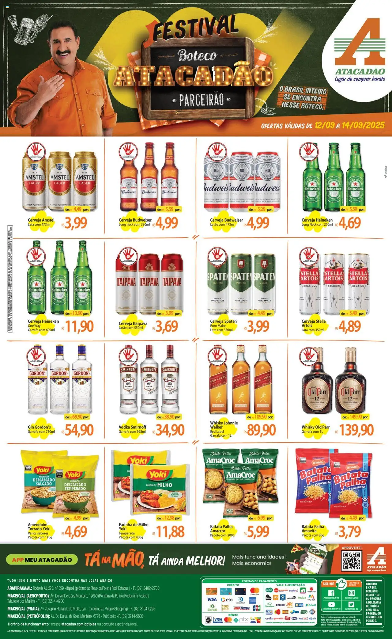Atacadão folheto "Ofertas - AL" válido a partir de 12/09/2025 - número de página 1