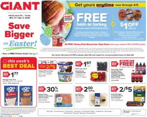 Ad Preview of Giant Giant Weekly Ad from 03/27/2026