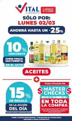 Vista previa del folleto de la tienda Vital válido desde el 02/03/2026 