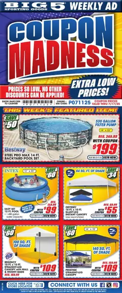 Ad Preview of Big 5 Sporting Goods Weekly Ad from 07/11/2025