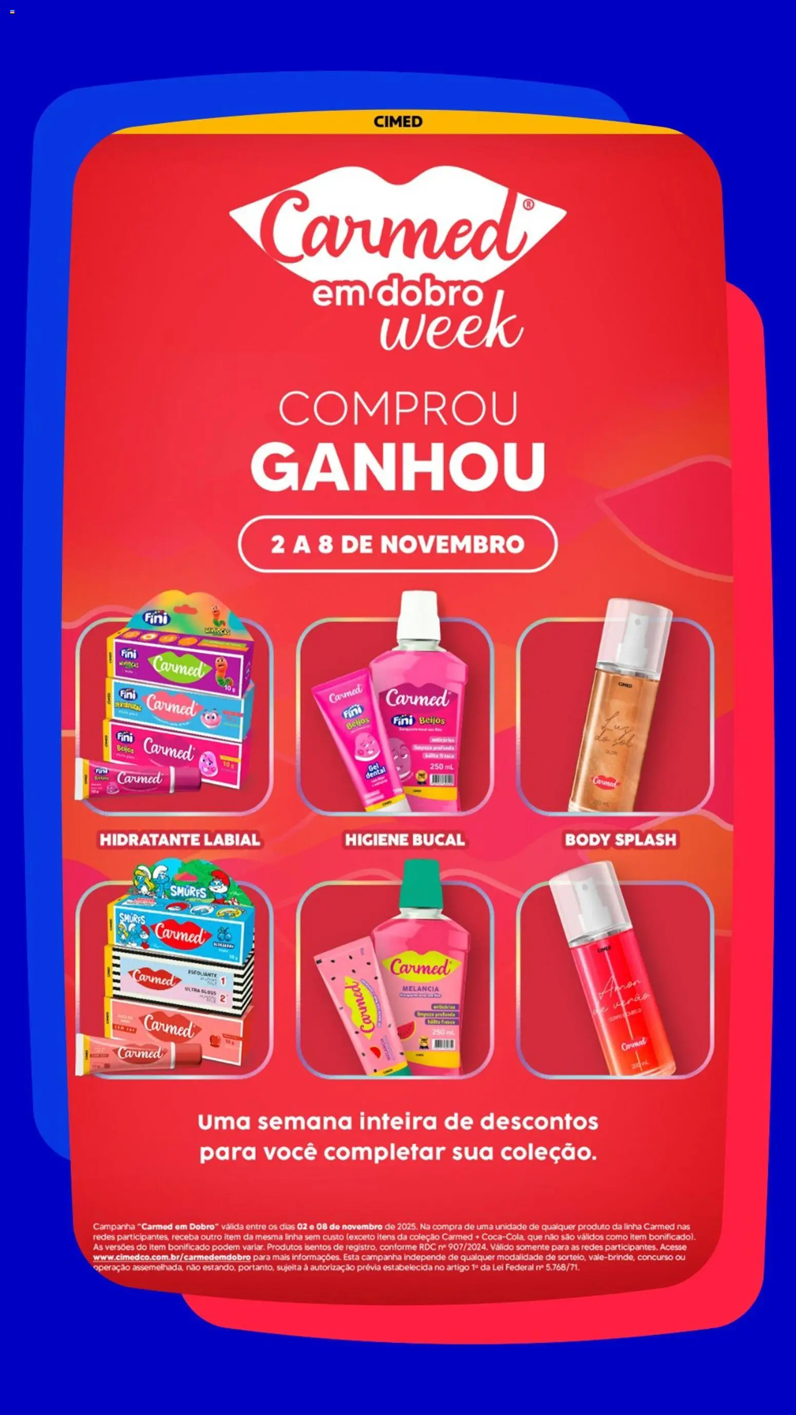 Pré-Visualização do folheto "Catálogo atual" da loja Pague Menos válido a partir de 02/11/2025