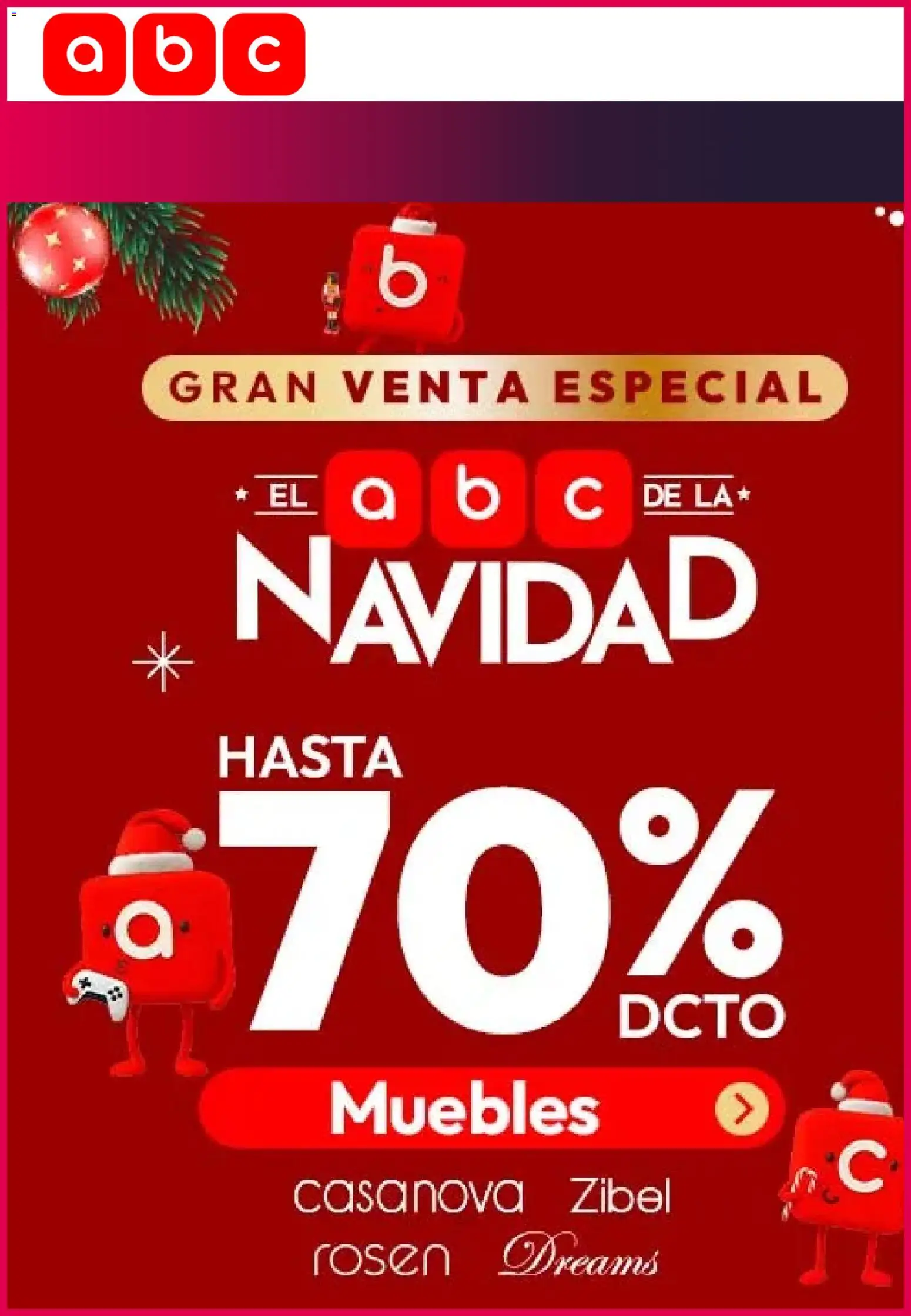 Folleto de la tienda ABC válido desde el 09.12.2025 