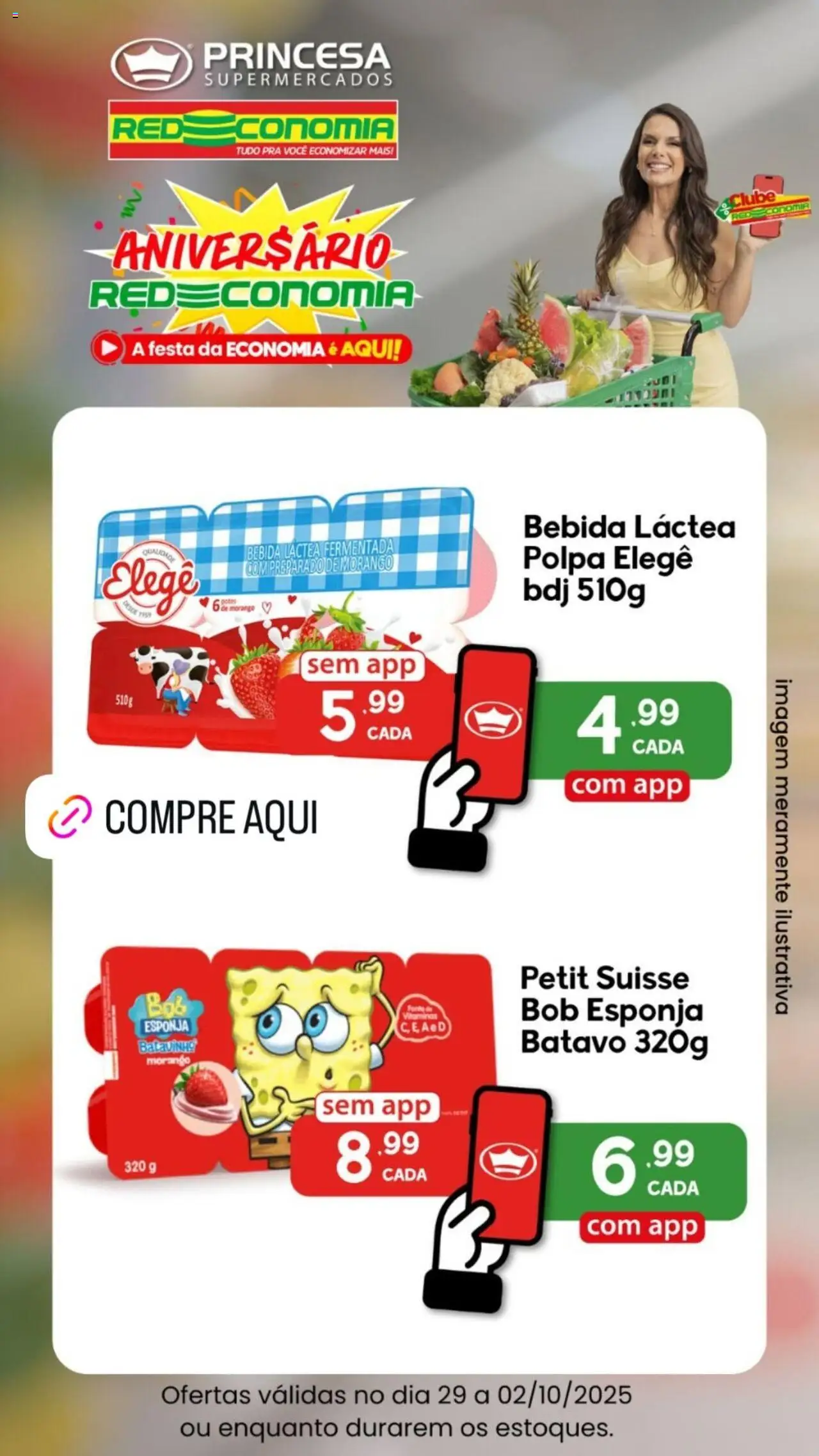 Princesa folheto "Encarte" válido a partir de 29/09/2025 - número de página 1 - Bebida, Esponja, Potes