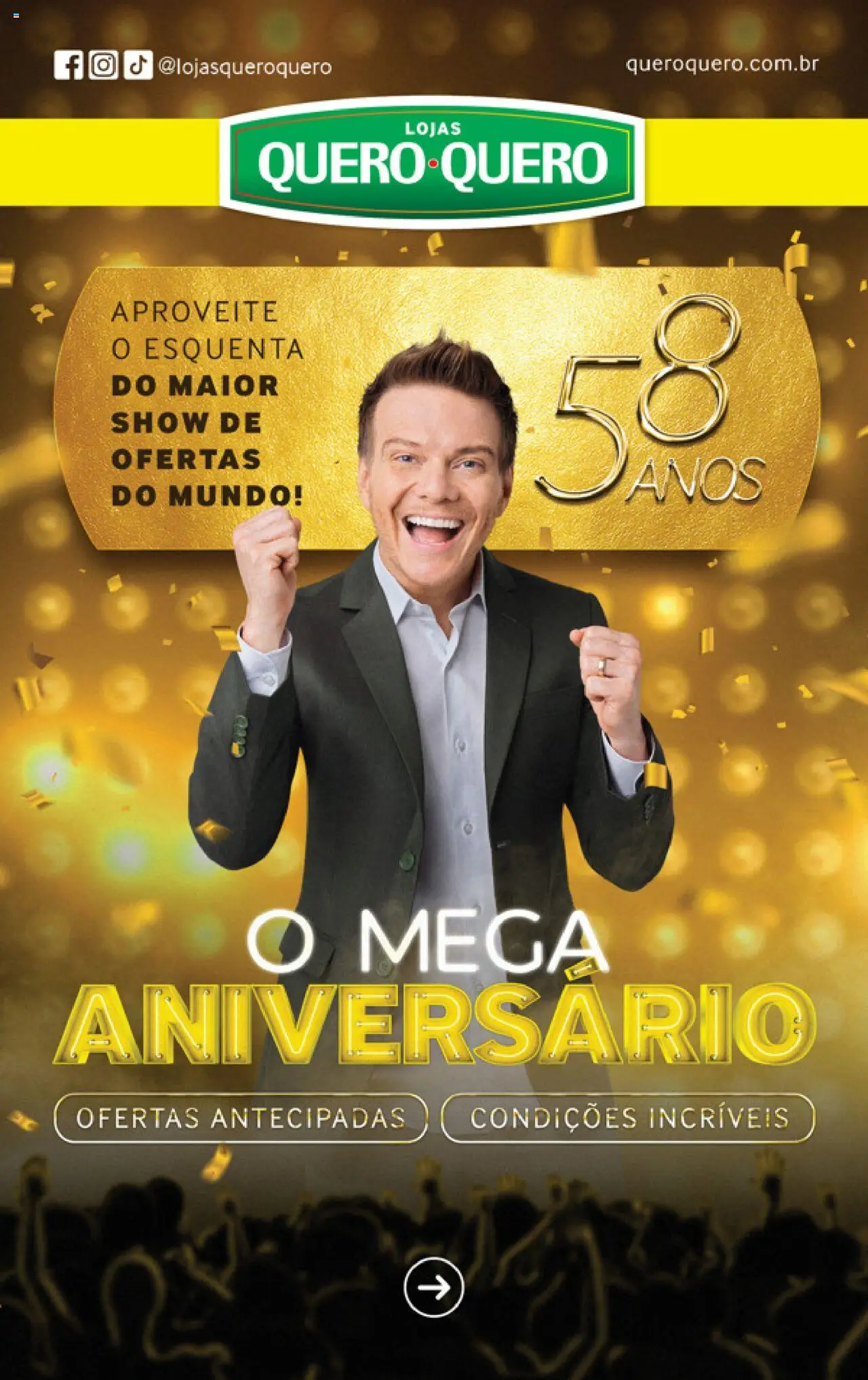 Lojas Quero-Quero folheto "Ofertas atuais" válido a partir de 15/07/2025 - número de página 1