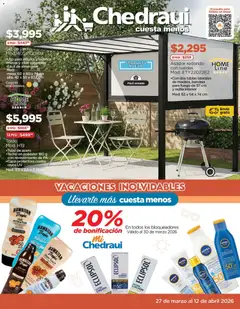 Vista previa las ofertas de la tienda Chedraui - Chedraui folleto desde el 27/03/2026 