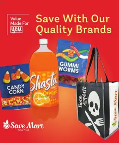 Ad Preview of Save Mart More Deals Across the Store from 10/08/2025