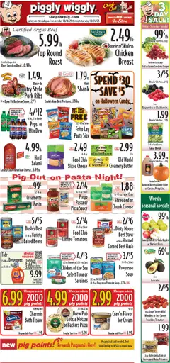 Ad Preview of Piggly Wiggly Weekly Ad - WI from 10/08/2025
